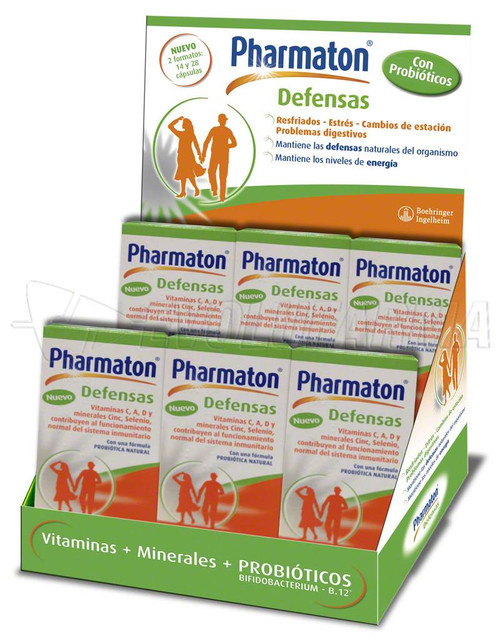 Pharmaton defensas 28 cápsulas