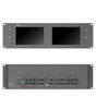 RM-7028S Dual 7 inch 3RU rackmount SDI monitor