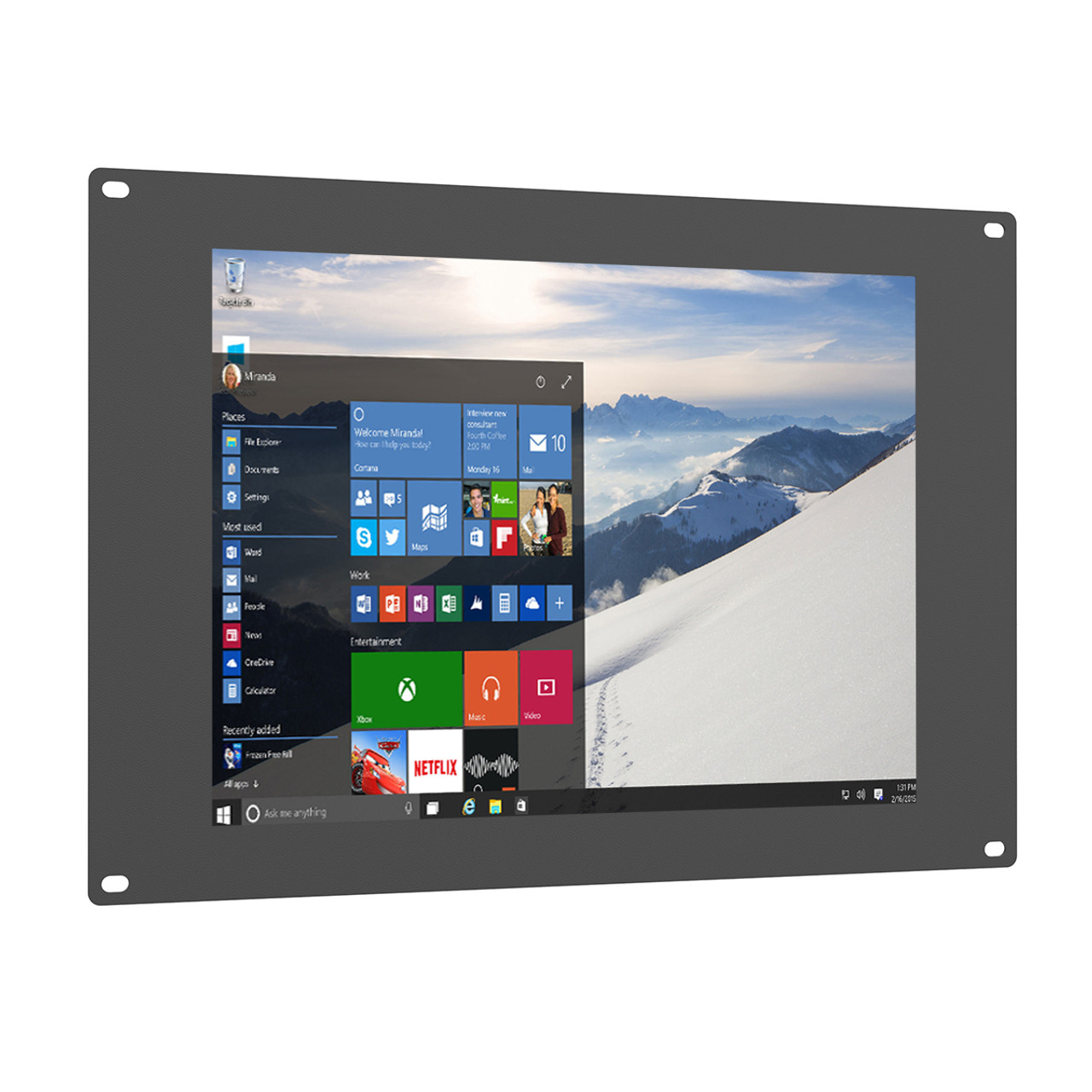 TK-1500/C/T 15 inch industrial open frame touch monitor