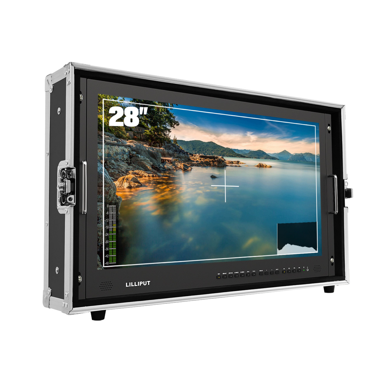 BM280-4KS 28" 4K HDMI Carry-On Broadcast Monitor With SDI, HDR And 3D LUTS