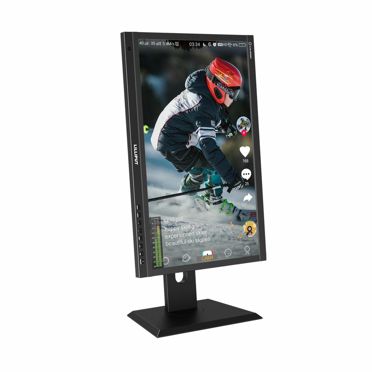 PVM220S 21.5 inch Live Stream quad split multi view monitor