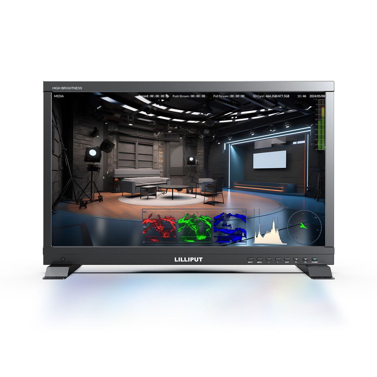 PVM220S-E 21.5 inch 1000 Nits Live Stream Recording Monitor