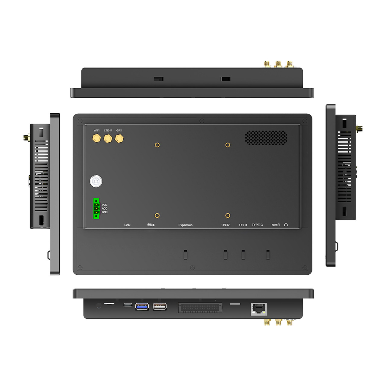 Lilliput PC-1011RL 10.1 Inch Linux Touch Screen Industrial Panel PC