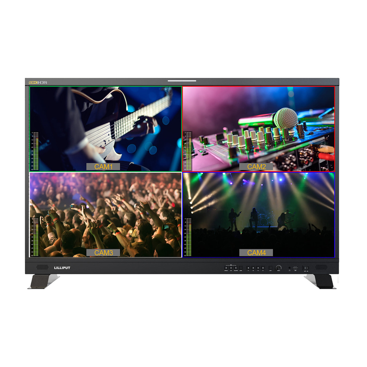 Q43-8K 8K | 12G-SDI 43" Production Monitor