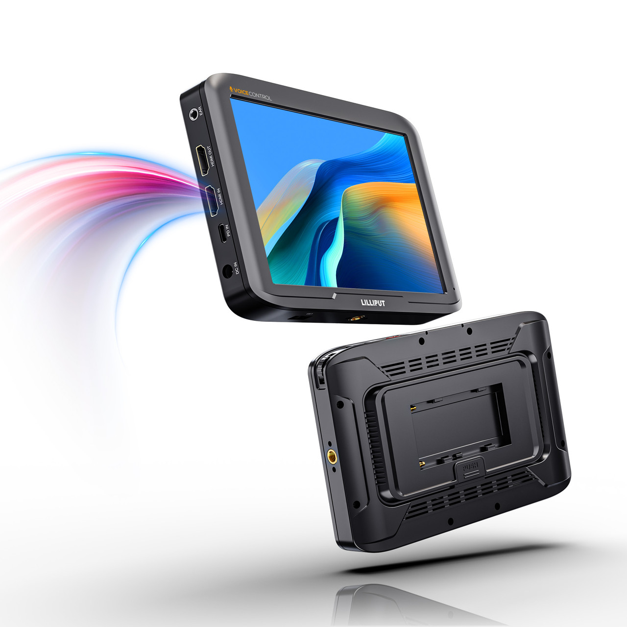 【音声操作】LILIPUT V7 7インチ フィールドモニター 4K HDMI V7 7inch 4K HDMI Voice Control Camera Monitor