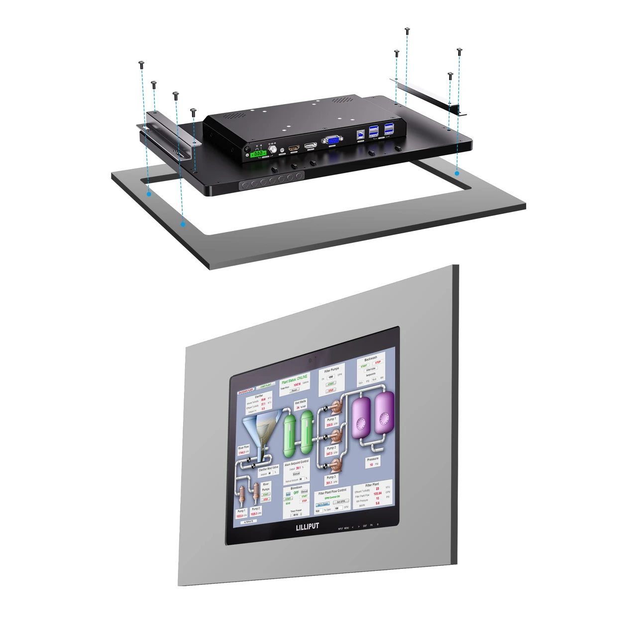 LILLIPUT AD15 15.6" Smart Industrial Monitor
