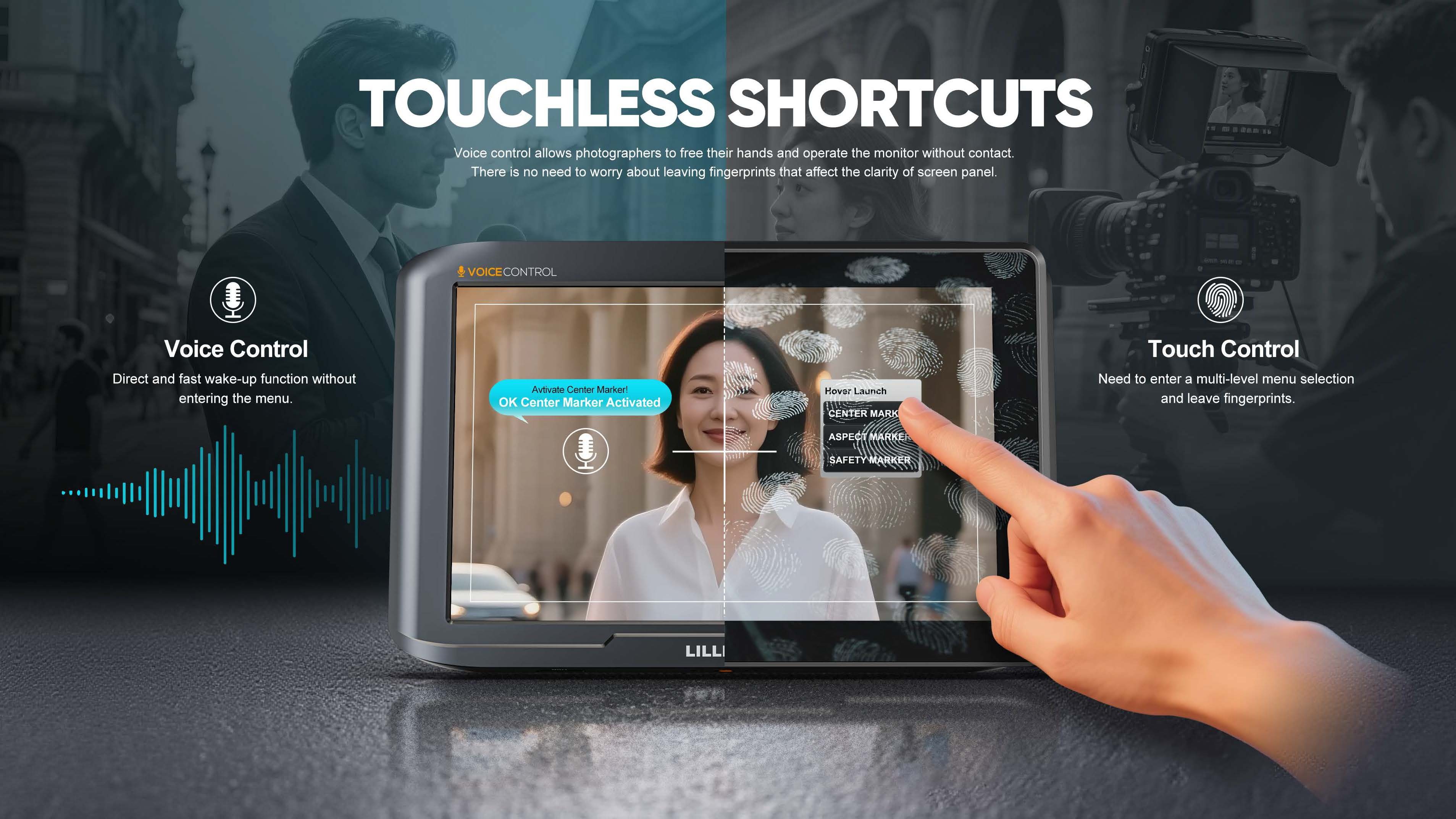 【音声操作】LILIPUT V7 7インチ フィールドモニター 4K HDMI China 7 Inch 4K HDMI Voice Control Camera Monitor Manufacturer and