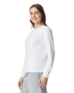 6014 Adult Heavyweight Long Sleeve Tee (White)