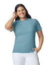 6030 Adult Heavyweight Pocket Tee (Ice Blue)