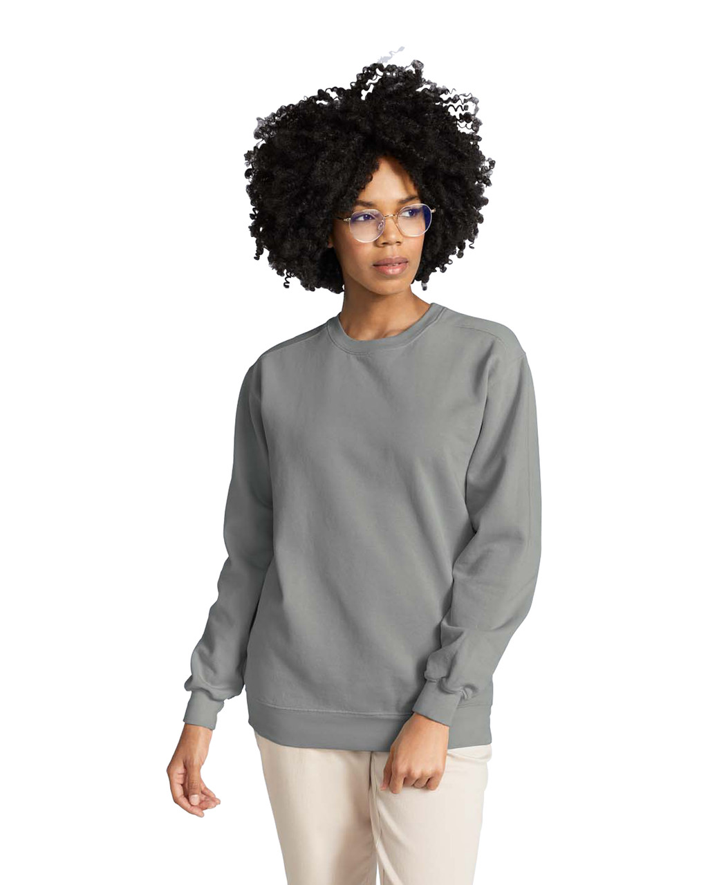 1566 Adult Crewneck Sweatshirt| Comfort Colors | Gildan Brands