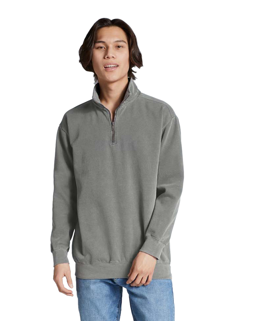 The Ultimate Comfort Ensemble: Rocking a Quarter-Zip Pullover