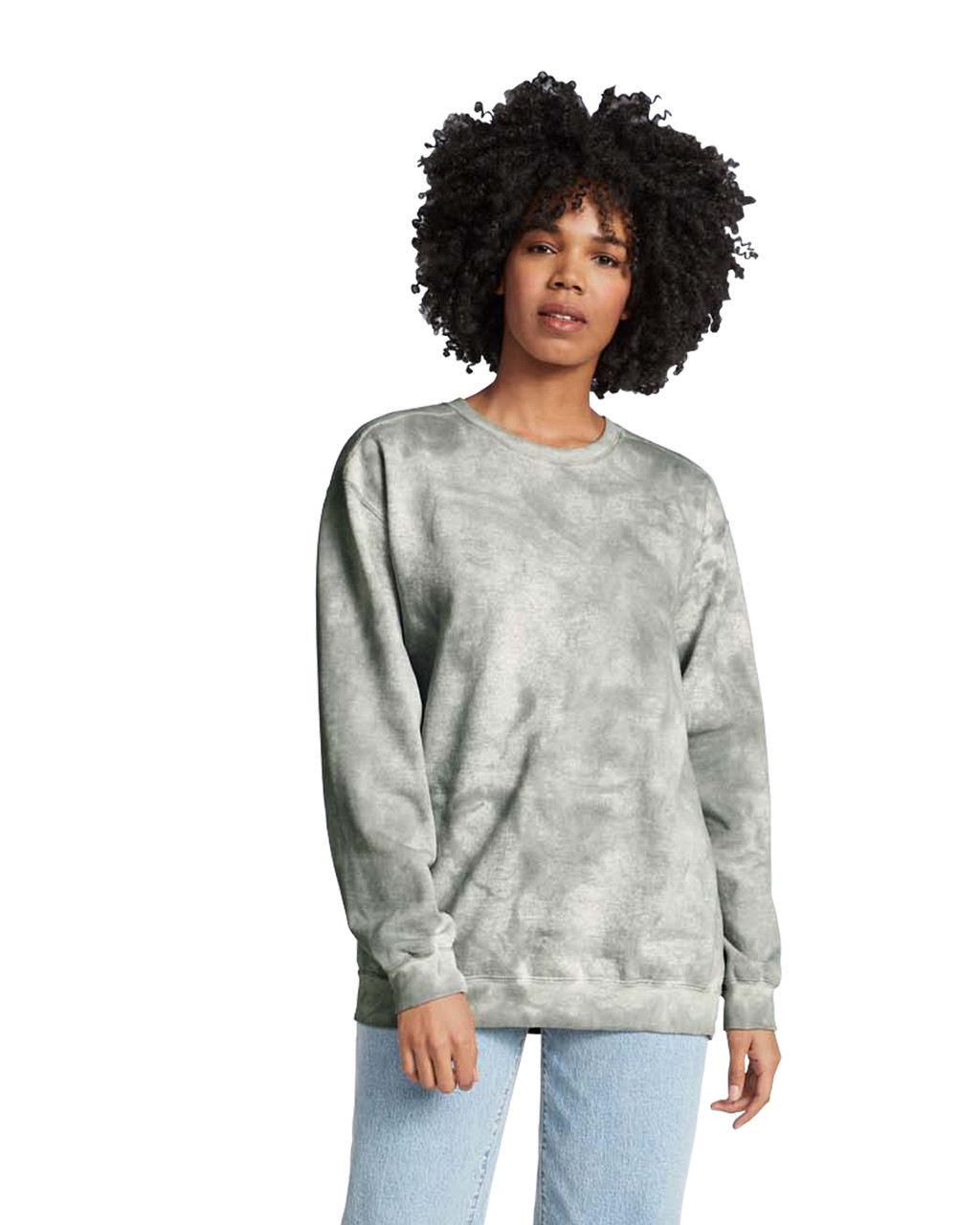 comfort colors color blast crewneck