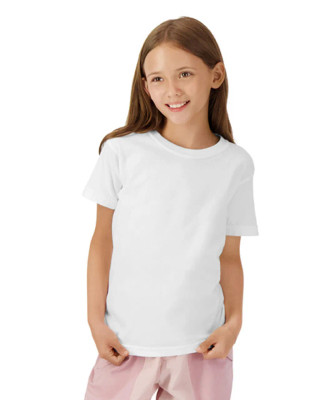 9018 Youth Midweight Tee (White)