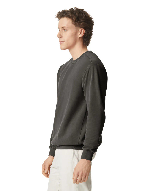 1566 Adult Crewneck Sweatshirt (Pepper)