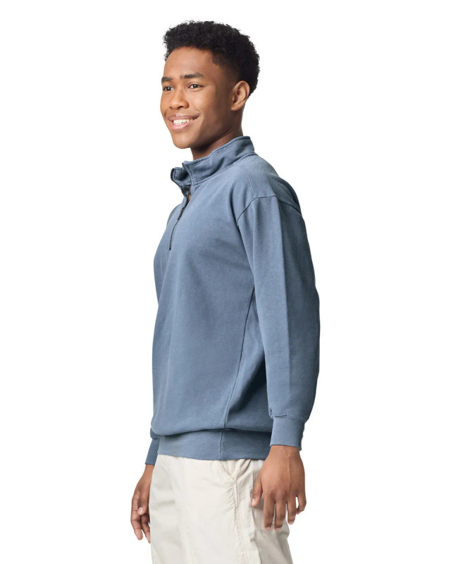 1580 Adult 1/4 Zip Sweatshirt| Comfort Colors | Gildan Brands
