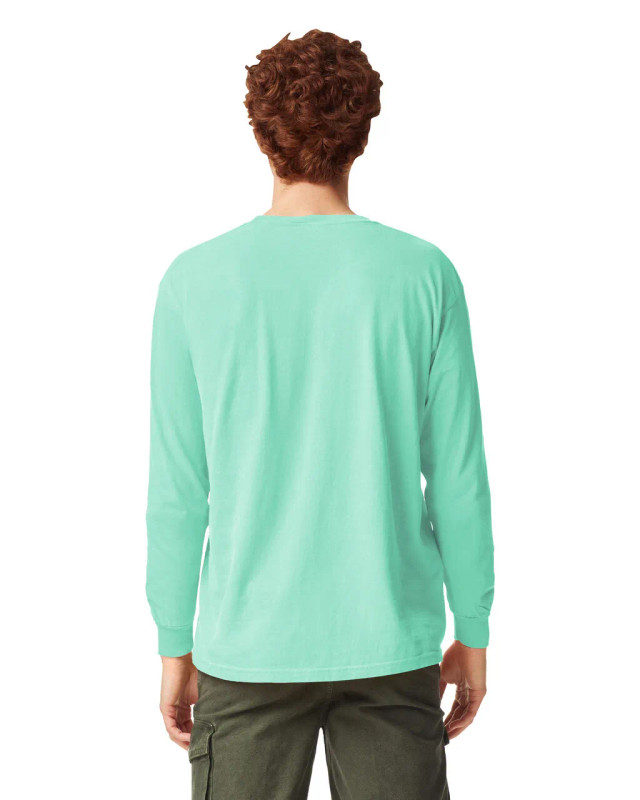 6014 Adult Heavyweight Long Sleeve Tee (Island Reef)