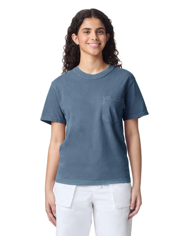ブルーハンター 6030 Adult Heavyweight Pocket Tee| Comfort Colors | Gildan Brands