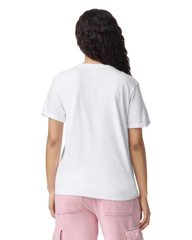 6030 Adult Heavyweight Pocket Tee (White)