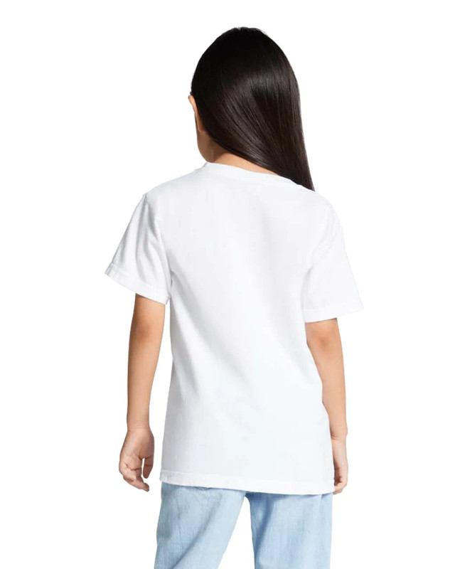9018 Youth Midweight Tee (White)