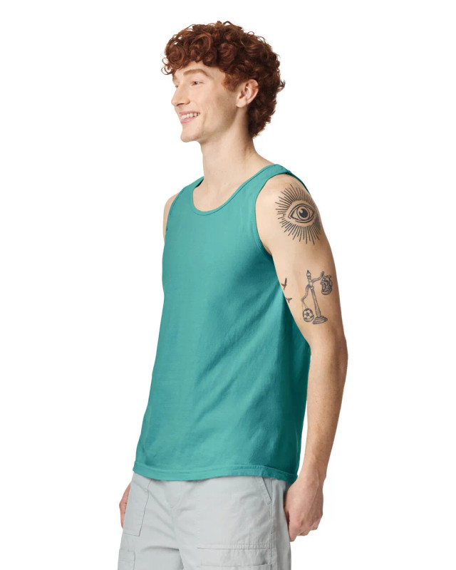 9360 Adult Heavyweight Tank Top (Seafoam)