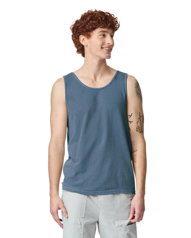9360 Adult Heavyweight Tank Top (Blue Jean)