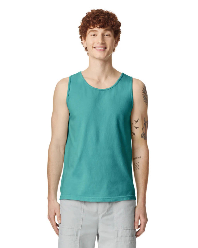 9360 Adult Heavyweight Tank Top (Seafoam)