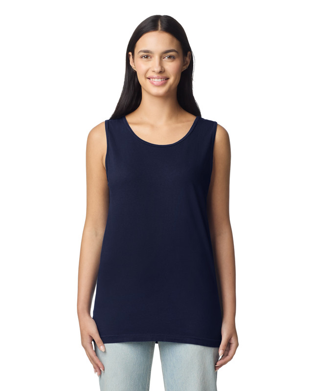 9360 Adult Heavyweight Tank Top (Black)