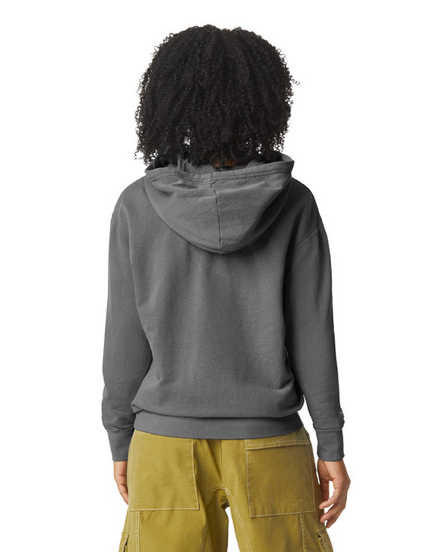 Lightweight Adult Hooded Sweatshirt (Pepper)