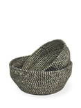 Glitter Multipurpose Jute Bowls - Set of 2 Glitter Multipurpose Jute Bowls - Set of 2