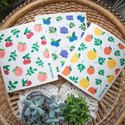 Swedish Sponge Cloth Set of 3- Fruity Cuties