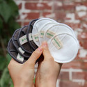 Cotton Pads + Mesh Bag & Wall Hooks