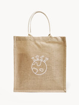 Handmade Jute Tote Bag - Earth Handmade Jute Tote Bag - Earth