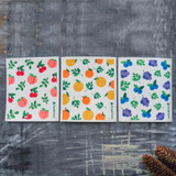 Swedish Sponge Cloth Set of 3- Fruity Cuties Swedish Sponge Cloth Set of 3- Fruity Cuties