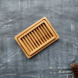Dual-layer Bamboo Soap Dish Dual-layer Bamboo Soap Dish