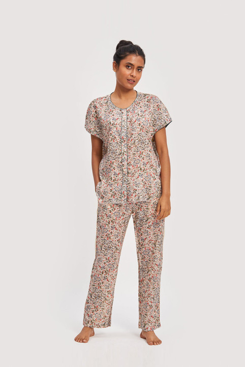 Floral Women's Pajama Set