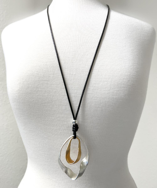 Long String Necklace Pendant Nickel free Fashion Women Art Craft  64406