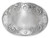 HA0072-1 Antique Silver Finish Floral Engraved Western Belt Buckle Fits 1-1/2"(38mm) Belt