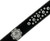 50128 Rhinestone Belt Fashion Western Bling Crystal Genuine Leather Belt 1-1/2"(38mm) Wide