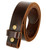 BS103 One Piece Full Grain Buffalo Oil Tanned Leather Belt Strap with Snaps on 1-1/2"(38mm) Wide