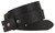 BS382011 Casual Leather Belt Strap with Metal Snaps 1 1/2" wide