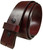 BS055 Replacement Belt Strap Genuine Full Grain Leather Belt 1-1/2"(38mm) wide