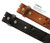 TB105 Western X-Laced Genuine Full Grain Leather Belt Strap with Snaps on 1-3/4"(45mm) Wide