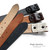 Genuine Full Grain Western Floral Engraved Tooled Leather Belt Strap with Snaps on 1-1/2"(38mm) Wide