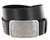 Western Floral Engraved Buckle Genuine Full Grain Leather Casual Jean Belt 1-1/2"(38mm) Wide