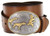 Western Hunting Dogs Buckle Genuine Full Grain Leather Casual Jean Belt 1-1/2"(38mm) Wide