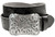 Cowtown Cowtown Western Floral Engraved Buckle Tooled Full Grain Leather Belt 1-1/2"(38mm) Wide