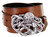 Steampunk Pirate Octopus Buckle Genuine Full Grain Leather Casual Jean Belt 1-1/2"(38mm) Wide