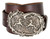 Antique Twin Dragon Engraved Buckle Genuine Full Grain Leather Casual Jean Belt 1-1/2"(38mm) Wide