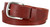 BS040-P3588 Genuine Full Grain Leather Casual Jean Belt 1-1/2"(38mm) Wide