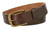 Antique Gold Classic Buckle Genuine Full Grain Leather Casual Jean Belt 1-1/2"(38mm) Wide